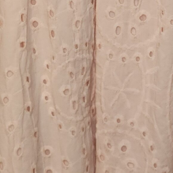 Women's eyelet dress pink - Picture 6 of 7